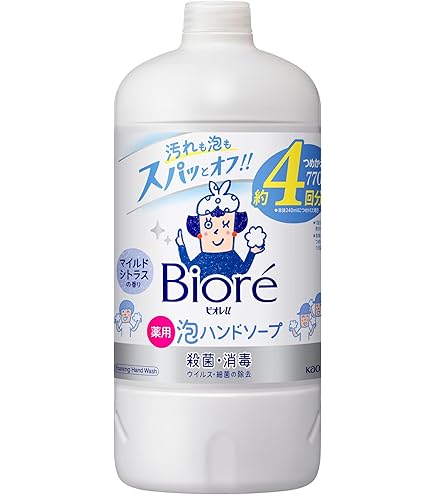Amazon | ビオレu 手指の消毒液 つめかえ用(約1.3回分) 420ml | ビオレ